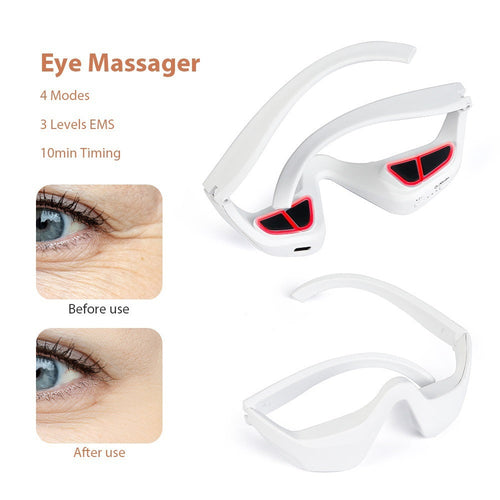 Eye Massager Relieves Eye Fatigue Eyes Massage Glasses Eye Fatigue